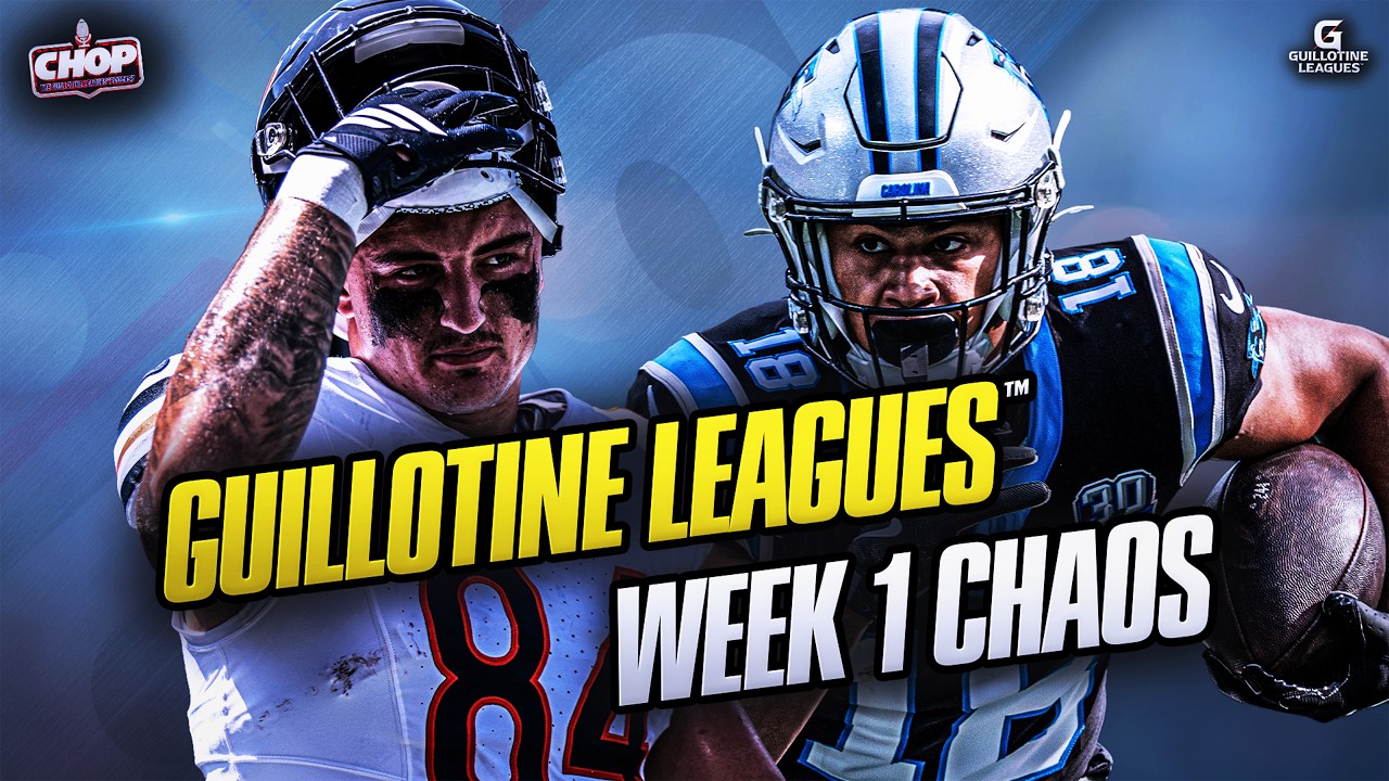What We Learned From Week 1 π₯ | CHOP | Fantasy Football